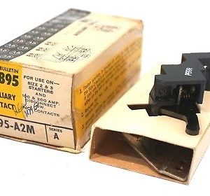 NEW ALLEN BRADLEY 895-A2M AUXILIARY CONTACT SER.A 895A2M