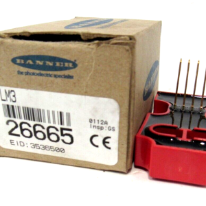 NEW BANNER ENGINEERING 26665 LOGIC MODULE LM3