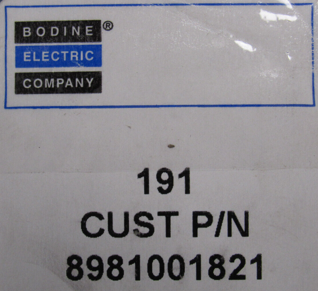 NEW BODINE ELECTRIC 34Y6BFPP MOTOR 208-240/360-415V 1700 RPM 8981001821 - Image 5