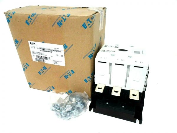 NEW EATON DILM225A /22 (RDC130) CONTACTOR DILM225A22RDC130