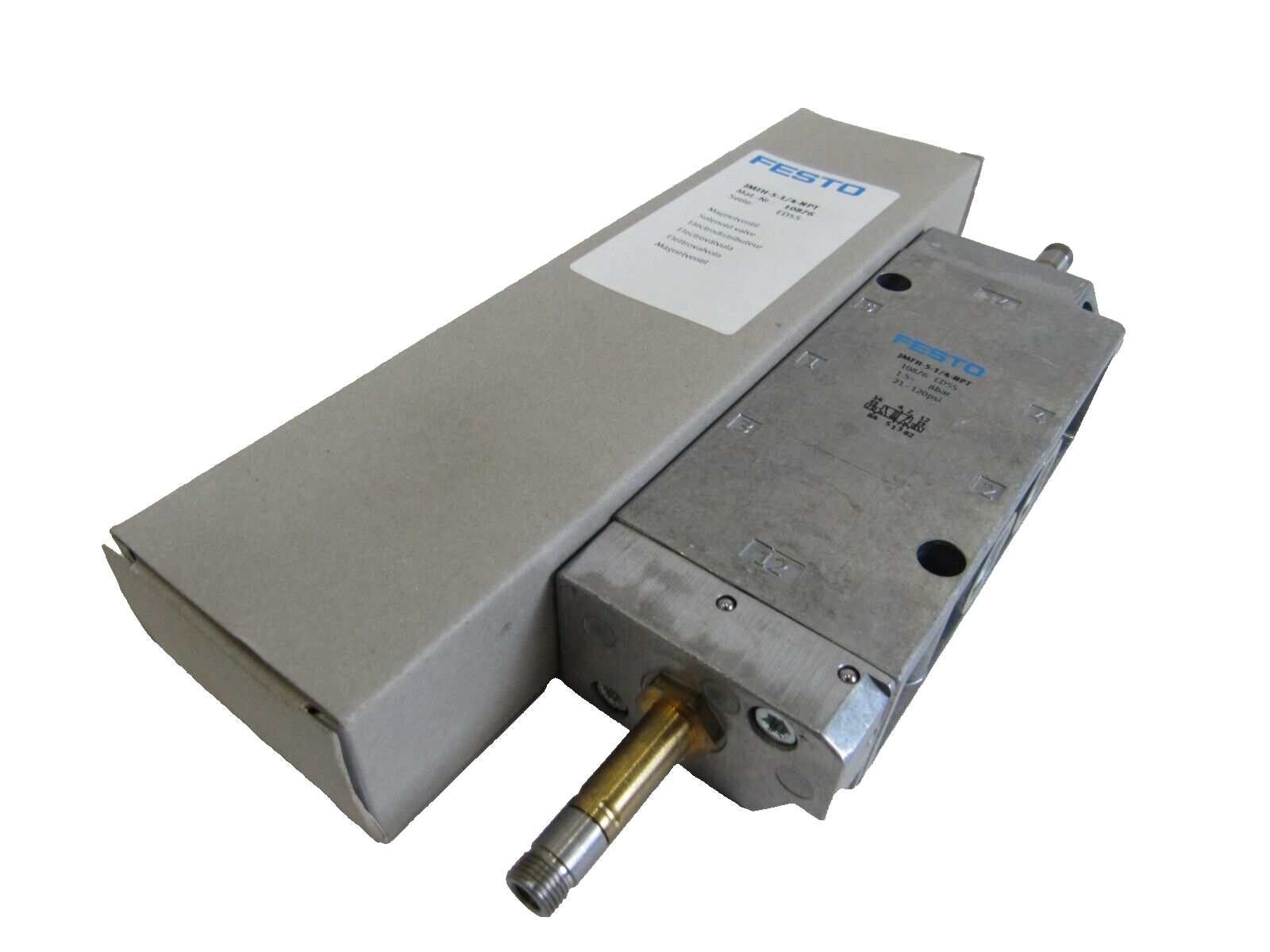 NEW FESTO JMFH-5-1/4-NPT SOLENOID VALVE 10876 JMFH514NPT