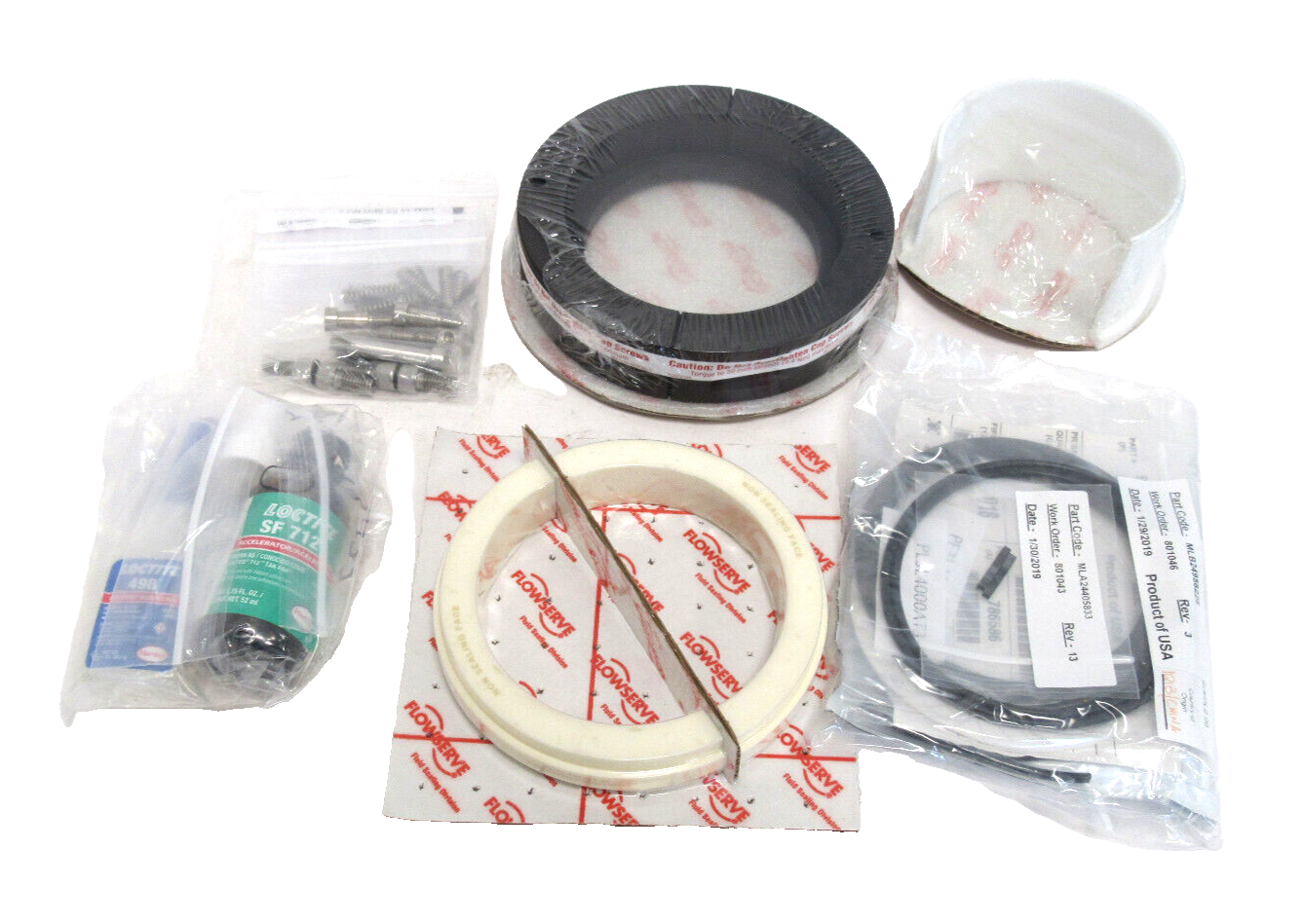 NEW FLOWSERVE RK155221 REPAIR KIT 73154915 A73V4000V33 KR3A4000W33 MFA25056133 - Image 3