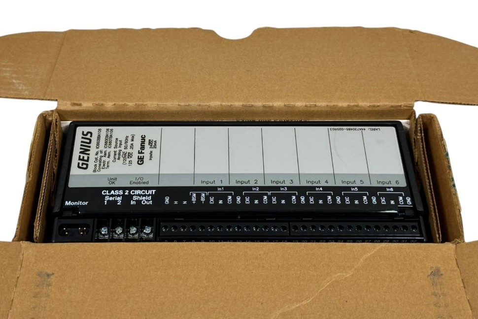 NEW GE FANUC IC660BBA106L CURRENT/SOURCE ANALOG INPUT BLOCK IC660BBA106 - Image 3