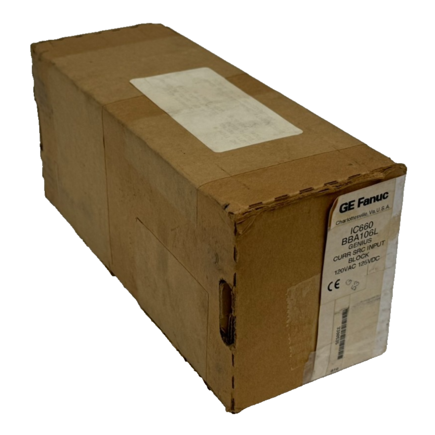 NEW GE FANUC IC660BBA106L CURRENT/SOURCE ANALOG INPUT BLOCK IC660BBA106