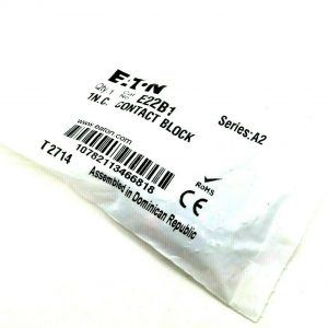 NEW SEALED EATON CORPORATION E22B1 CONTACT BLOCK SER A2