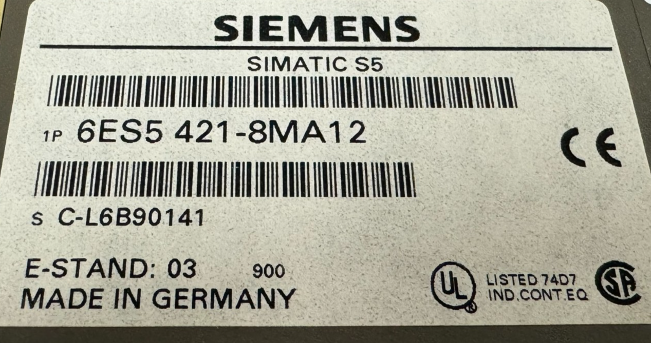 NEW SIEMENS 6ES5 421-8MA12 DIGITAL INPUT MODULE 6ES5421-8MA12 - Image 5