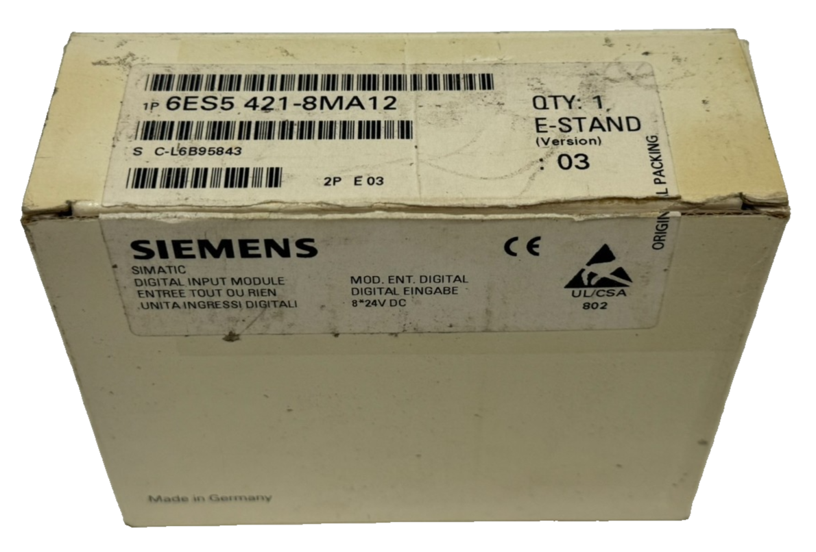 NEW SIEMENS 6ES5 421-8MA12 DIGITAL INPUT MODULE 6ES5421-8MA12 - Image 6