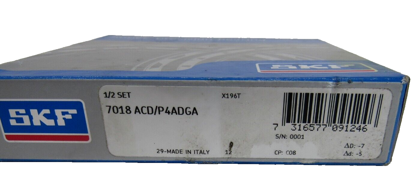 NEW SKF 7018 ACD/P4ADGA BEARING 7018ACDP4ADGA - Image 3