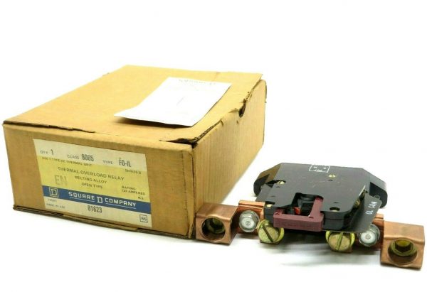 NEW SQUARE D 9065-FO-IL OVERLOAD RELAY SERIES B 9065FO1L 9065FOIL