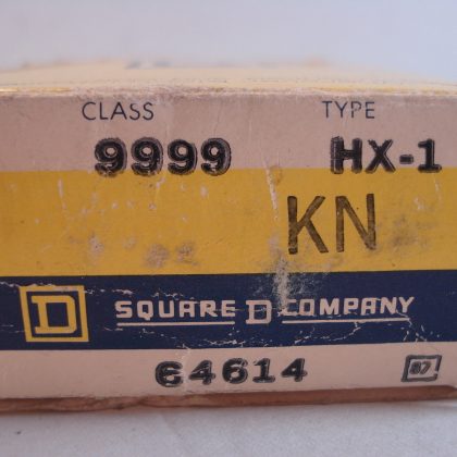 NEW SQUARE D  CLASS 9999 TYPE HX-1