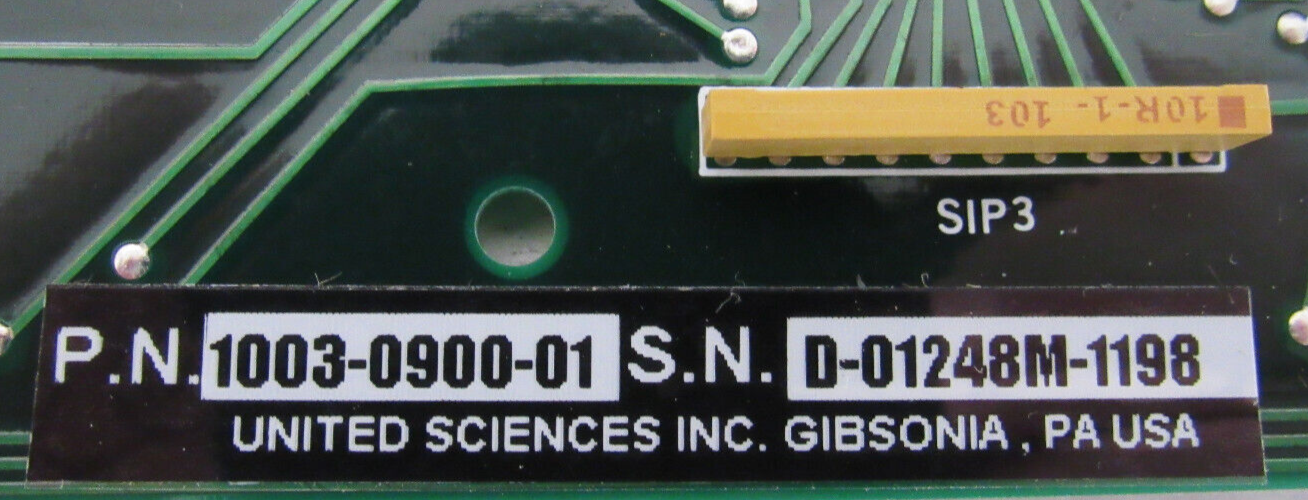NEW UNITED SCIENCES 1003-0900-01 SIGNAL PROCESSOR BOARD 1003090001 - Image 4