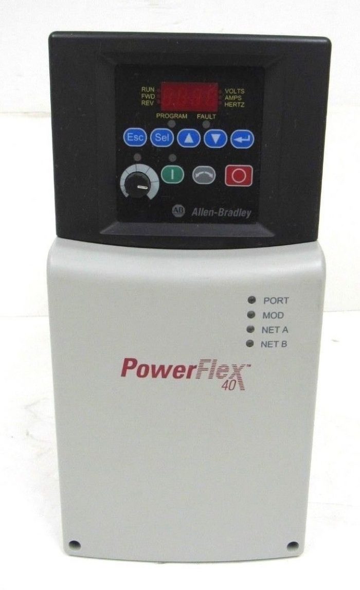 USED ALLEN BRADLEY 22B-D017N104 POWERFLEX 40 SERIES A 7.5KW 10HP 22BD017N104 - Image 3