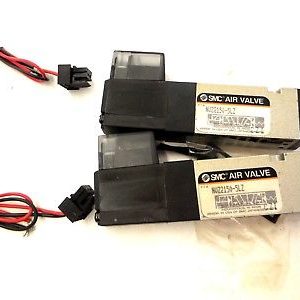 2 NEW SMC NVZS2150-5LZ SOLENOID VALVE NVZS21505LZ