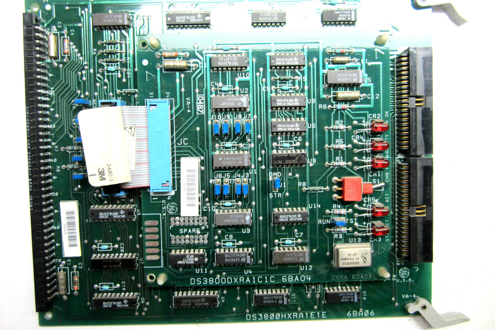 USED GENERAL ELECTRIC DS3800HXRA1E1E PC BOARD WITH DS3800DXRA1C1C - Image 3