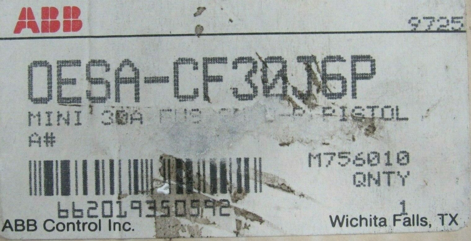 NEW ABB OESA-CF30J6P DISCONNECT SWITCH OESA-CF30J6SW OESACF30J6P - Image 6