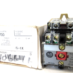 NEW ALLEN BRADLEY 700-P400A1 CONTROL RELAY SER.D 700P400A1 NEW SURPLUS