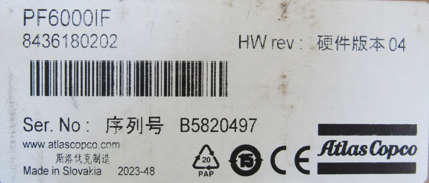 NEW ATLAS COPCO PF6000IF POWER FOCUS 6000 CONTROLLER 8436-1802-02 - Image 6