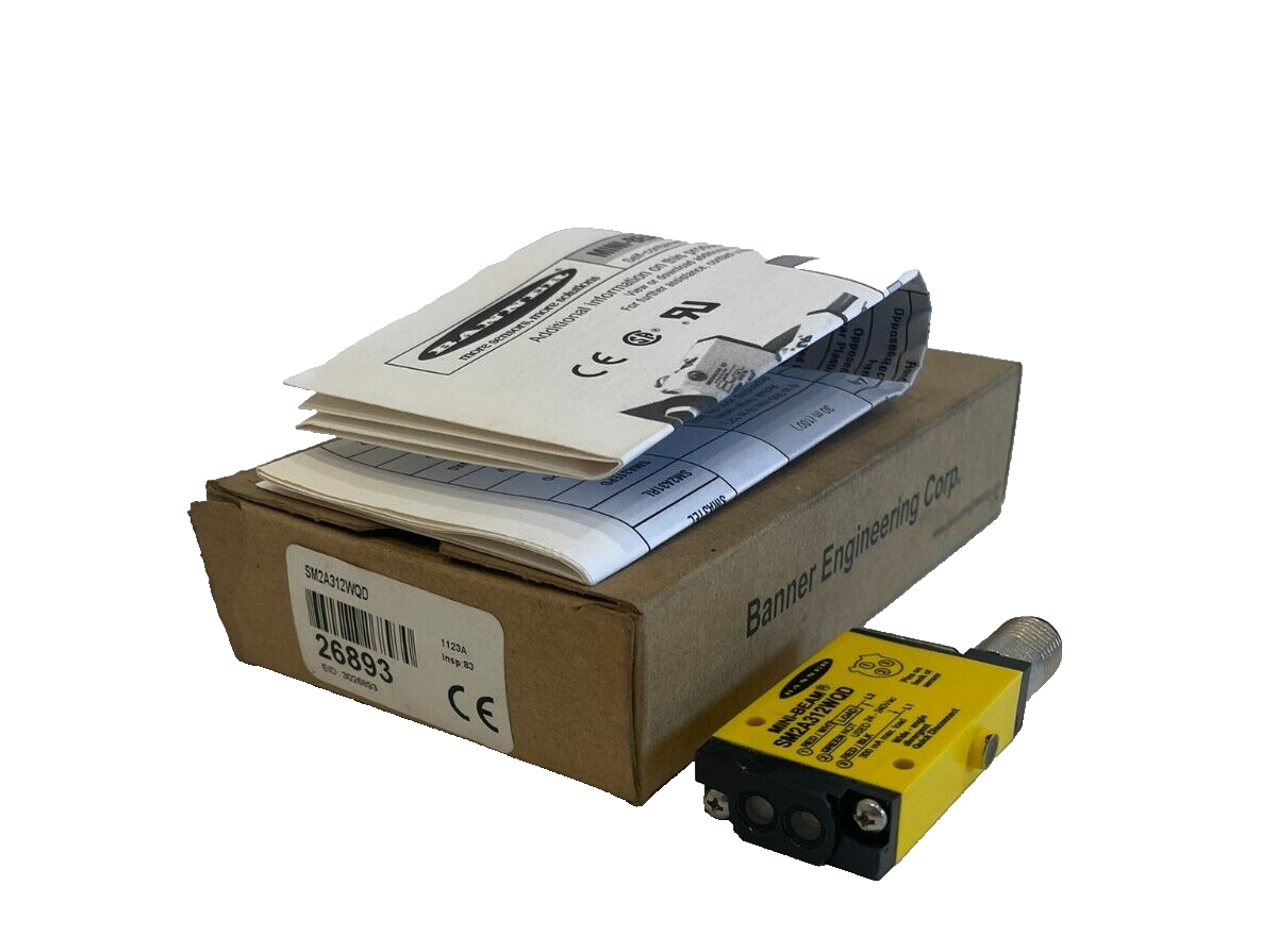 NEW BANNER ENGINEERING SM2A312WQD MINI-BEAM