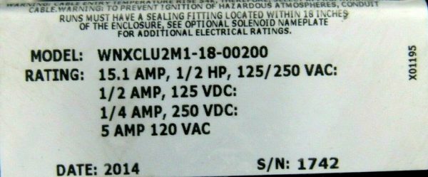 NEW FLOWSERVE B100D ACTUATOR VALVE WNXCLU2M1-18-00200 8-BX2-W1111A1V9NZ 10" - Image 5