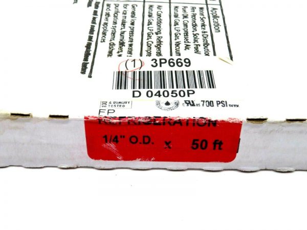 NEW MUELLER D04050P REFRIGERATION COPPER TUBING COIL 1/4" X 50' - Image 4