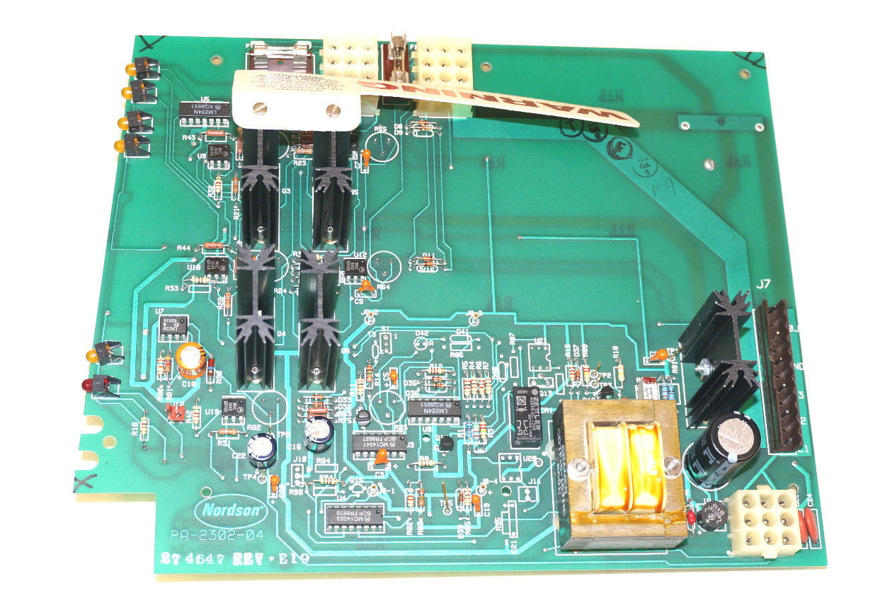 NEW NORDSON 274647 PA-2302-04 PC BOARD FOR HOT MELT APPLICATOR MODEL 2302 - Image 3