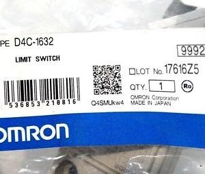 NEW OMRON D4C-1632 LIMIT SWITCH D4C1632