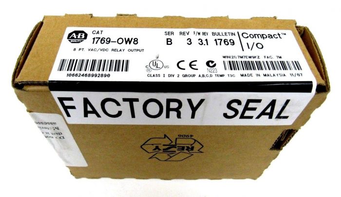 NEW SEALED ALLEN BRADLEY 1769-OW8 OUTPUT MODULE SERIES B 1769OW8 - Image 3