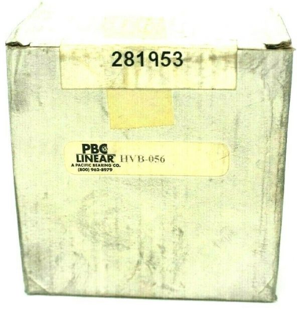 NEW SEALED PACIFIC HVB-056 LINEAR BEARING HVB056 - Image 3