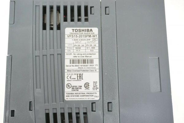 NEW TOSHIBA VFS15-2015PM-W1 TRANSISTOR INVERTER VFS152015PMW1 - Image 5
