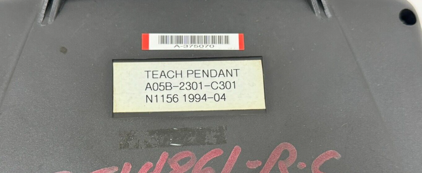 FANUC A05B-2301-C301 TEACH PENDANT W/ CABLE A05B2301C301 REFURBISHED - Image 6