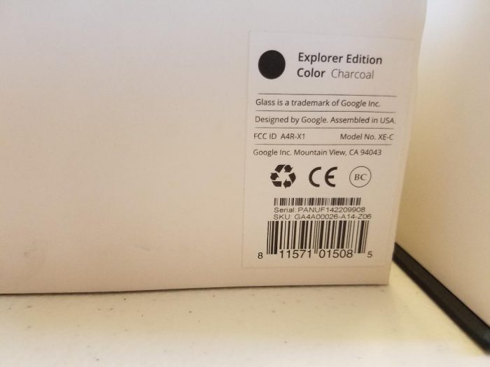 GOOGLE GLASS EXPLORER EDITION XE-C + XTRA FRAMES AND MORE - Image 5