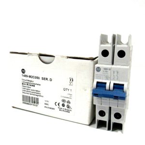 NEW ALLEN BRADLEY 1489-M2C050 CIRCUIT BREAKER SER.D 1489M2C050