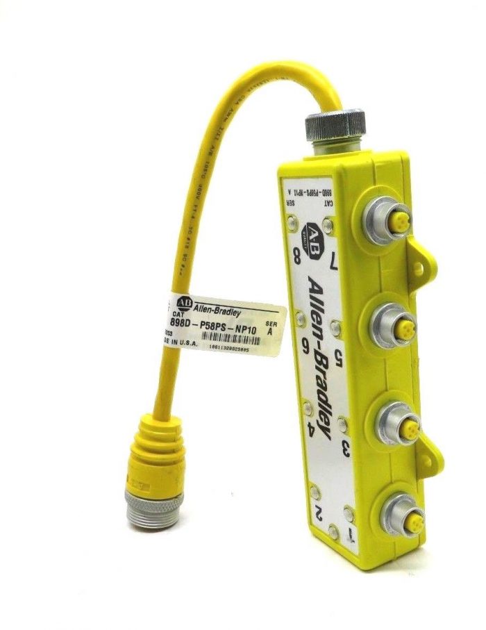 NEW ALLEN BRADLEY 898D-P58PS-NP10 DISTRIBUTION BOX 898DP58PSNP10 SERIES A - Image 3