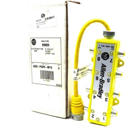 NEW ALLEN BRADLEY 898D-P58PS-NP10 DISTRIBUTION BOX 898DP58PSNP10 SERIES A