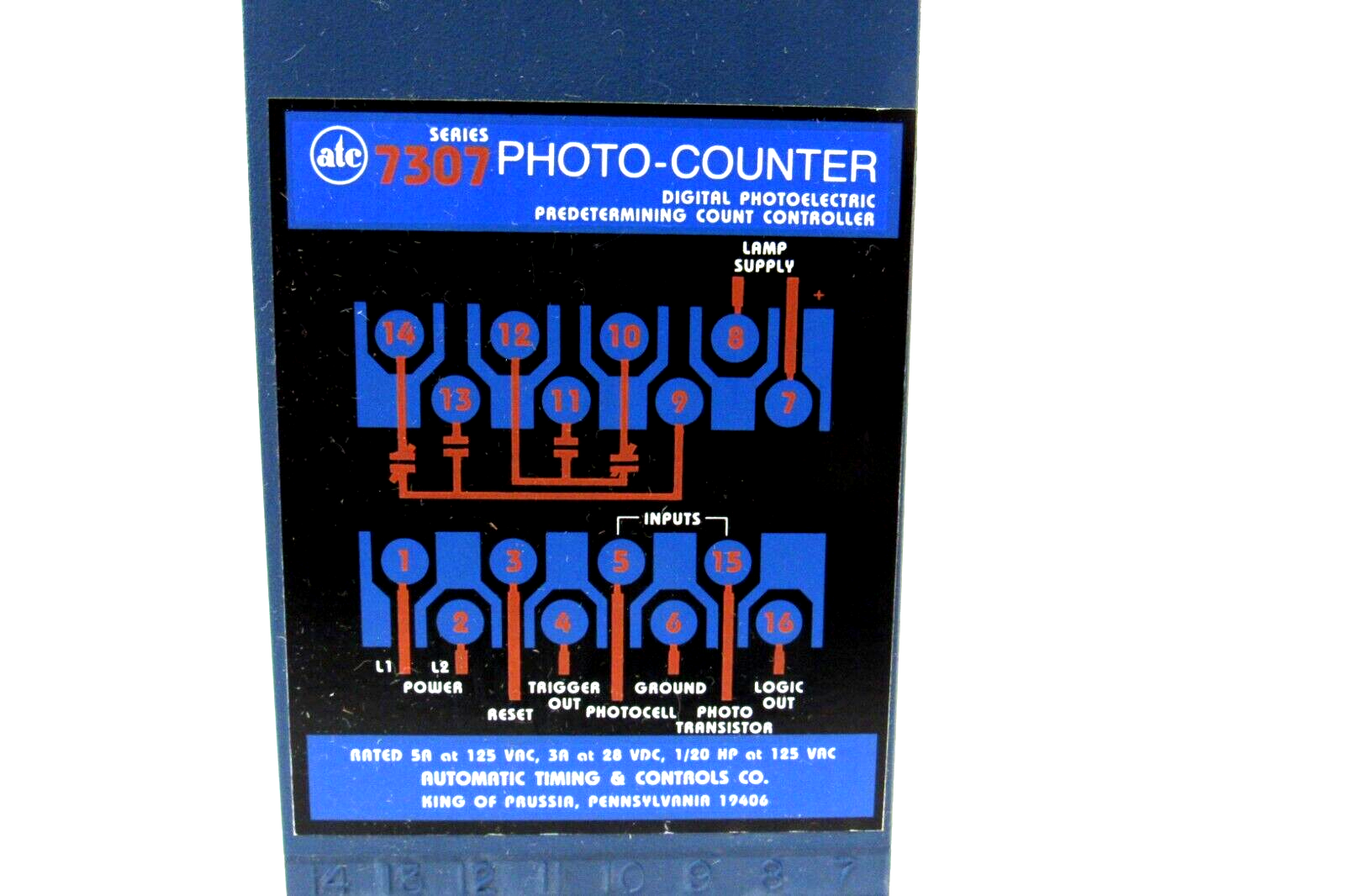NEW ATC MARSH BELLOFRAM 7307A-54-Q-4APX COUNTER 7307A54Q4APX - Image 3
