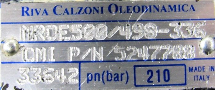 NEW CALZONI MRDE500/498-336 RADIAL MOTOR MRDE500498336 5247788 - Image 4