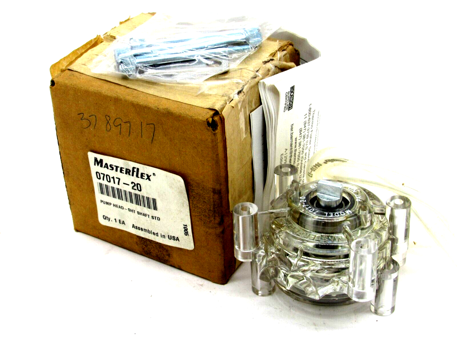NEW COLE PARMER MASTERFLEX 7017-20 PUMP HEAD 701720 - SB