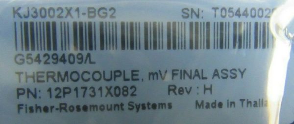 NEW EMERSON KJ3002X1-BG2 THERMOCOUPLE MODULE VE4003S5B1 12P1812X042 KJ3002X1BG2 - Image 6