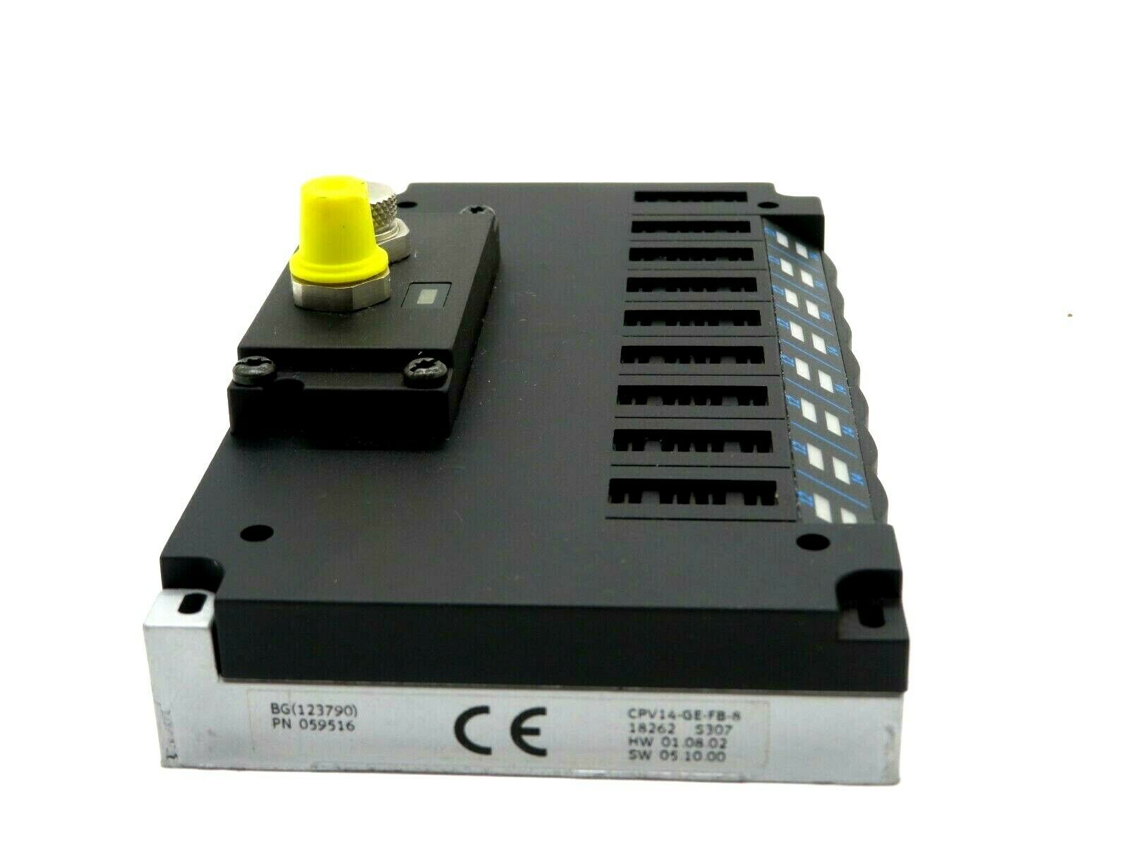 NEW FESTO ELECTRIC CPV14-GE-FB-8 PNEUMATIC LOGIC VALVE TERMINAL CPV14GEFB8 - Image 4