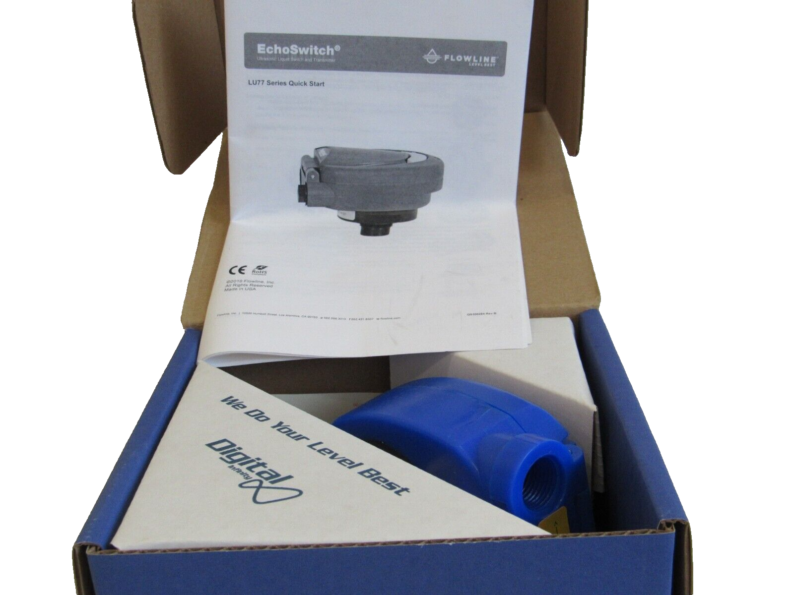 NEW FLOWLINE LU77-5004 ULTRASONIC LEVEL SWITCH & CONTROLLER LU775004 - Image 4