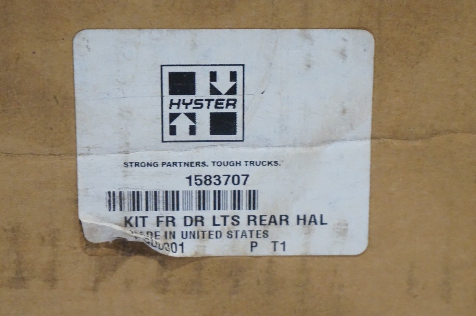 NEW HYSTER 1583707 KIT FR DR LTS REAR HAL - Image 3