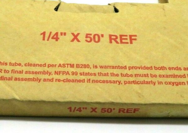 NEW JMF COMPANY ASTM B280 SOFT COIL TUBING 1/4" X 50' - Image 4