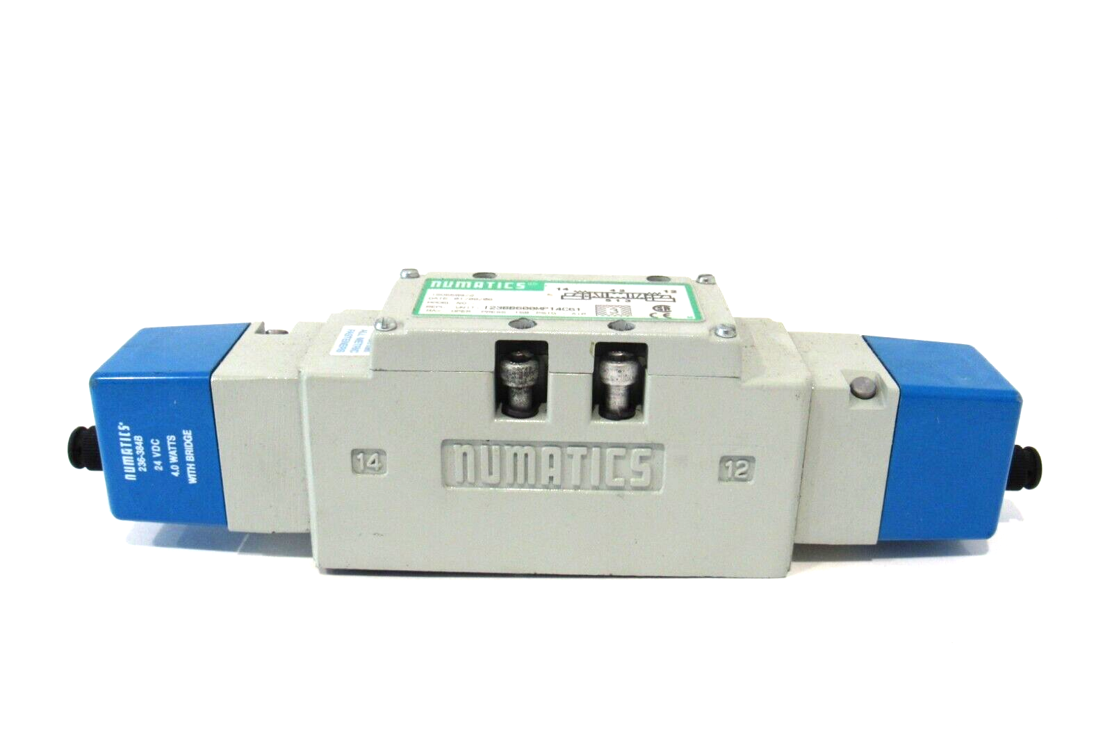 NEW NUMATICS I23BB600MP14C61 SOLENOID VALVE - Image 3