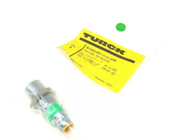 NEW TURCK BI5-M18-AP6X-H1141 30MM INDUCTIVE SENSOR 461450000 BI5M18AP6XH1141