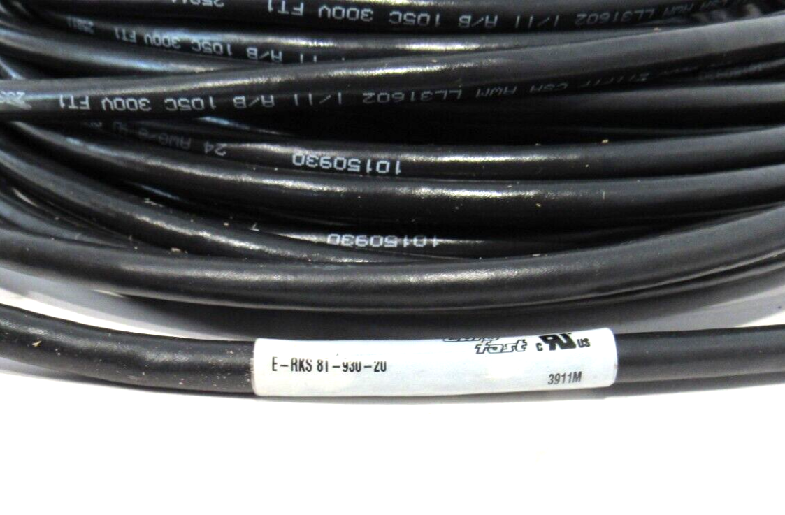 NEW TURCK E-RKS 8T-930-20 CORDSET U0902-84 RTLD8T93020 - Image 3