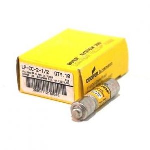 10 NEW COOPER BUSSMANN LP-CC-2-1/2 FUSES LPCC212