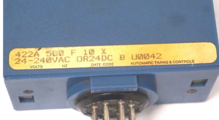 AUTOMATIC TIMING & CONTROLS 422A-500-F10-X TIMER 422A500F10X - Image 4