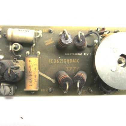 USED GENERAL ELECTRIC IC3621GHDA1C CIRCUIT CARD