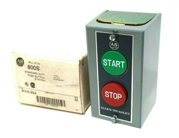 NEW ALLEN BRADLEY 800S-2SA PUSHBUTTON STATION SER.M 800S2SA