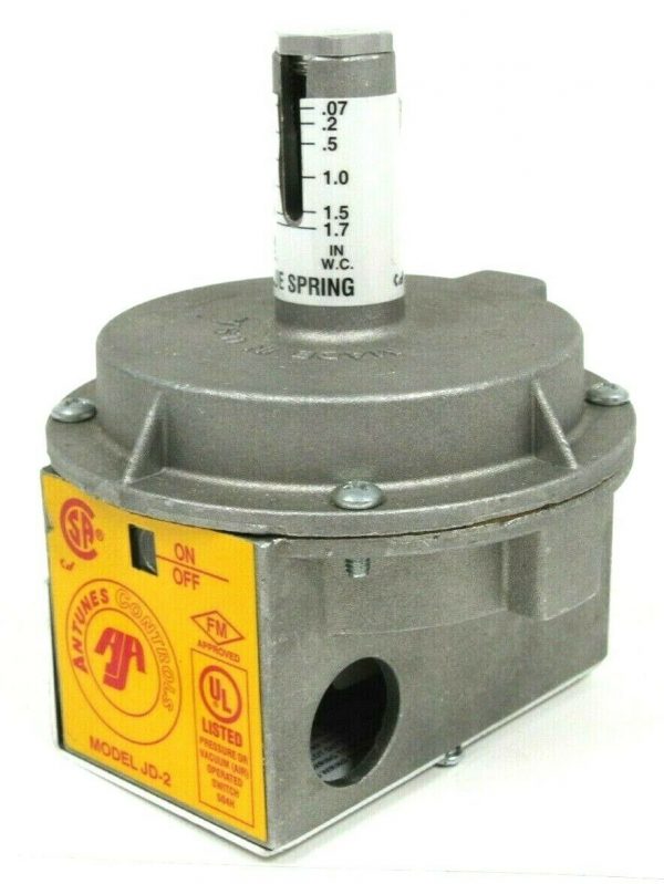 Jd2 Blue Sensor NEW ANTUNES CONTROLS JD-2 BLUE PRESSURE SWITCH JD2 - SB Industrial ...